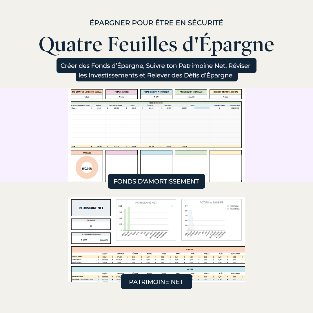 Modèle Avancée Gestion Finance Couple & Famille