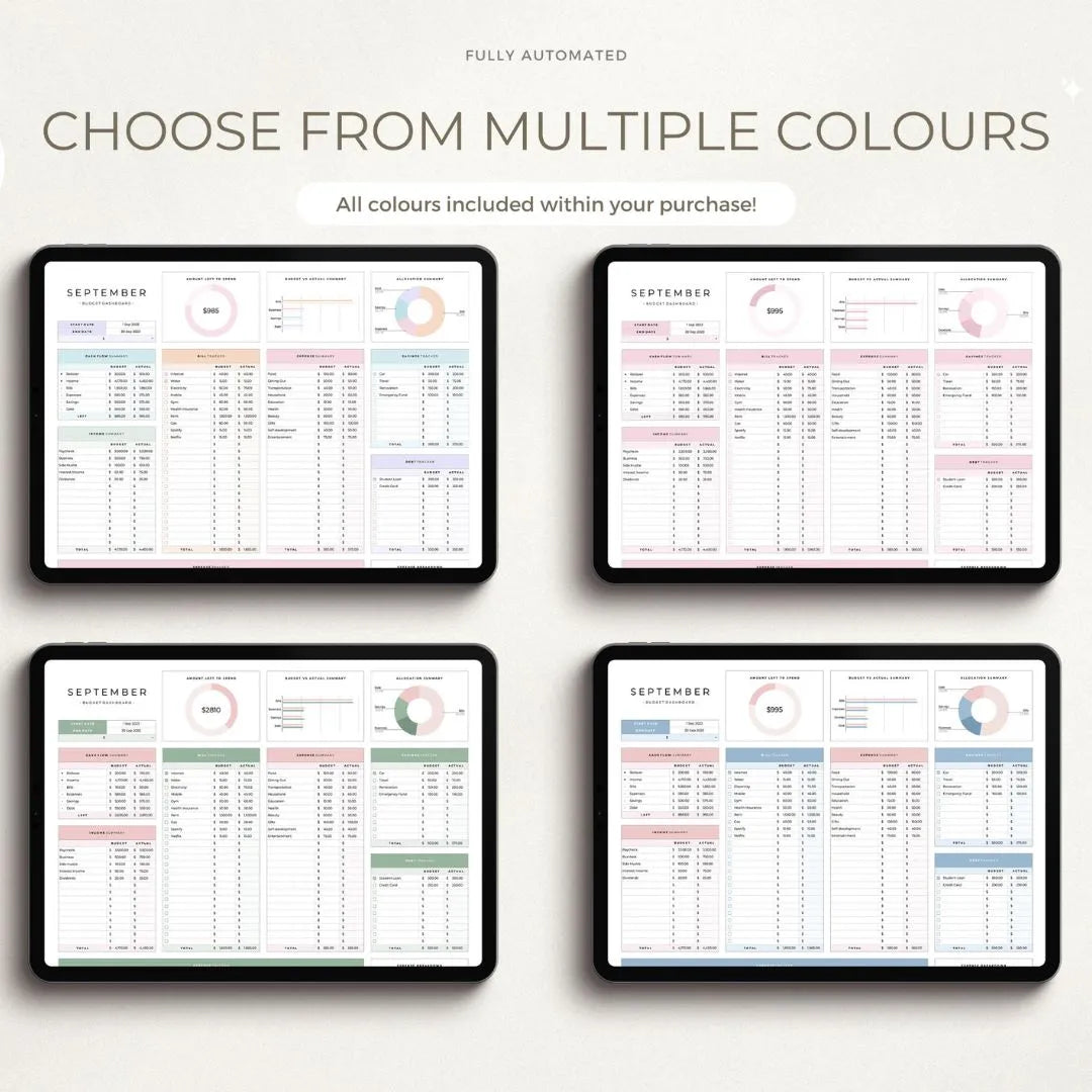 Modèle Excel Gestion Finance Couple & Famille