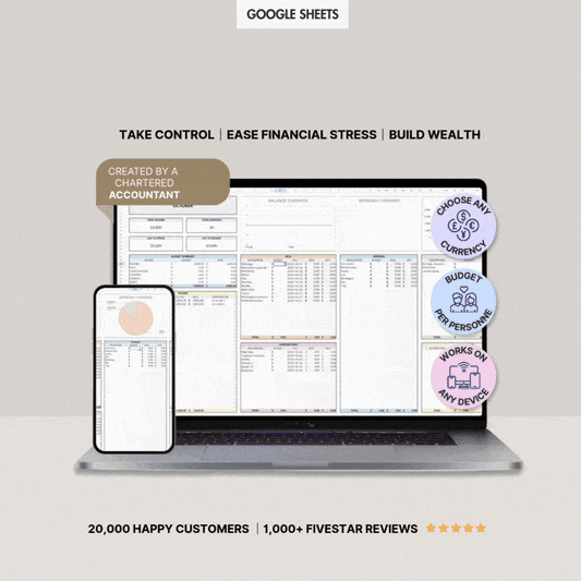 Advanced Couple & Family Finance Management Template