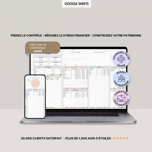 Modèle Avancé Gestion Finance Couple & Famille