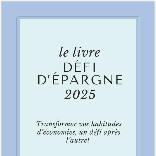 E-Book Défi d'Épargne 2025