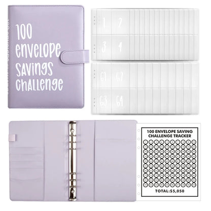 Livret d'économie de 100 enveloppes
