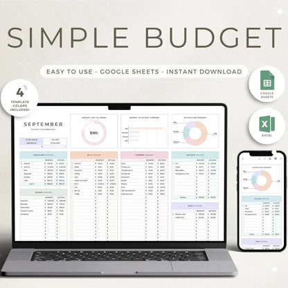 Modèle Excel Gestion Finance Couple & Famille