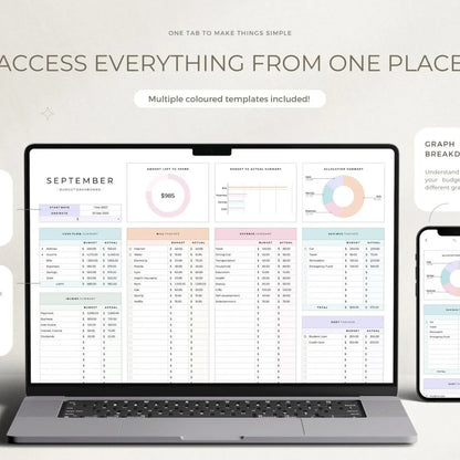 Modèle Excel Gestion Finance Couple & Famille