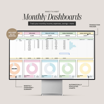 Advanced Couple & Family Finance Management Template